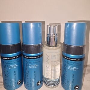 St. Tropez Self Tan Express and Purity Set - Blue and Silver